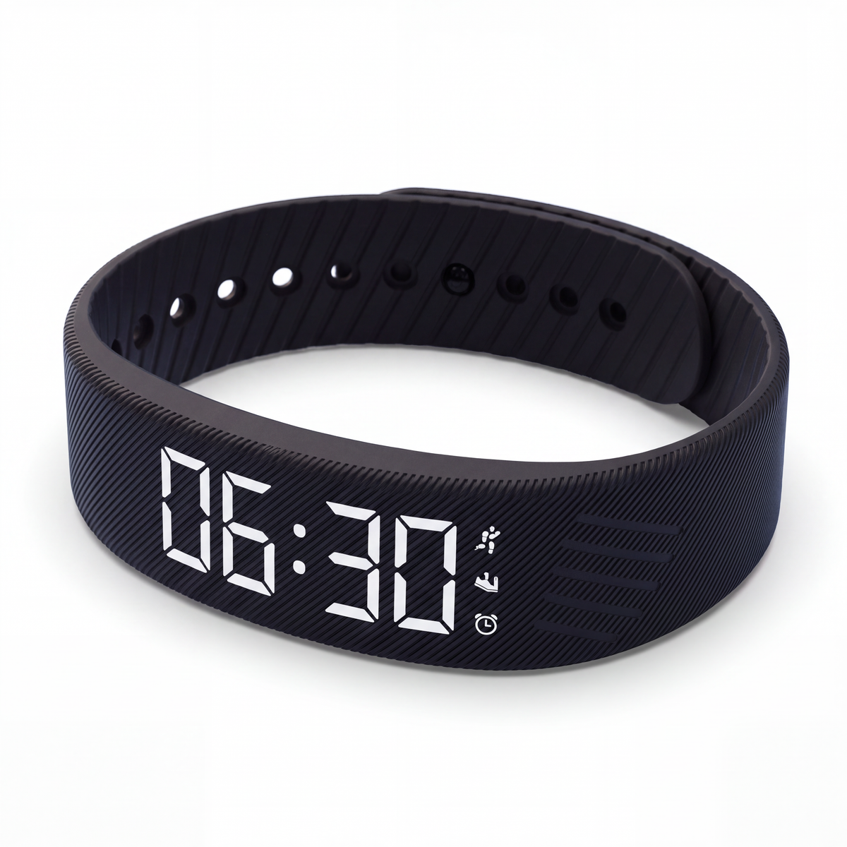 Sotto band in black with the display showing 06:30
